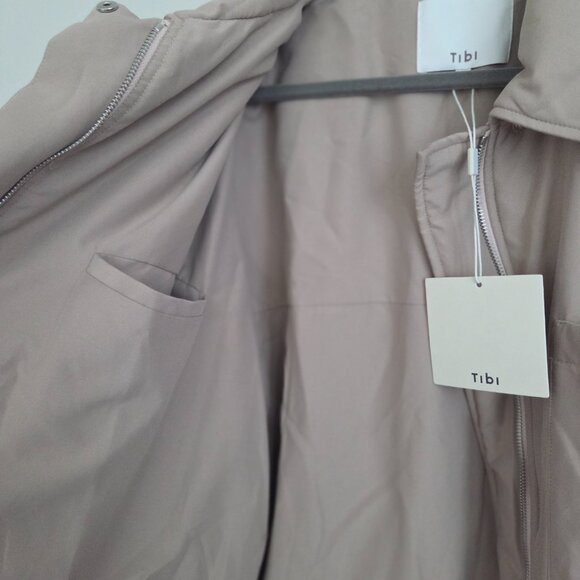 Tibi Clyde Padding Shirt Jacket L - Picture 5 of 7